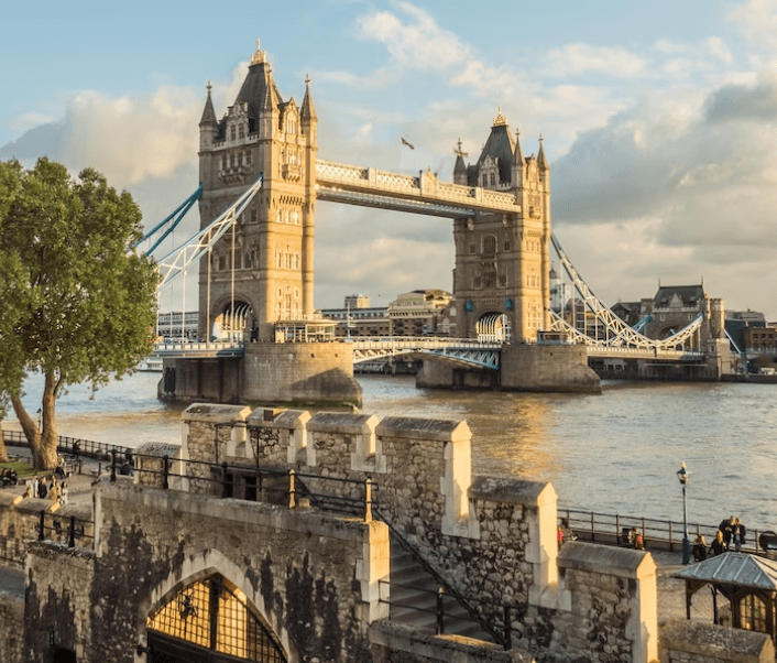 London's famous Tower Bridge