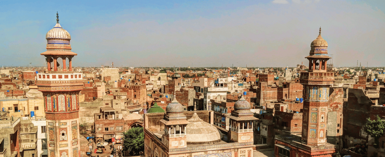 Wazir Khan Mosque in Lahore, Pakistan