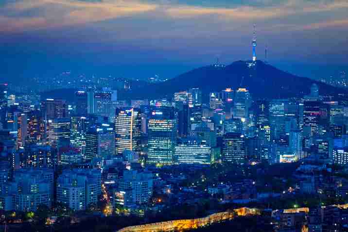 visa-free Asian country for EU citizenship holders - South Korea