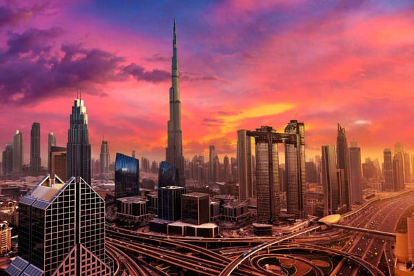aerial view downtown dubai scaled 600