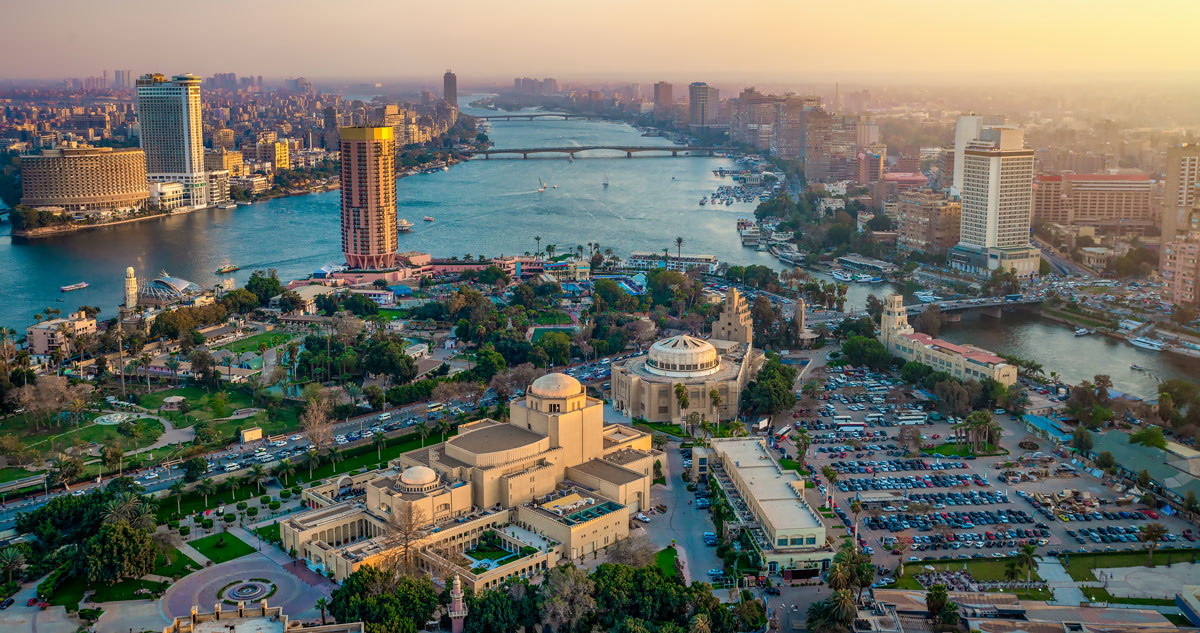 panorama of cairo